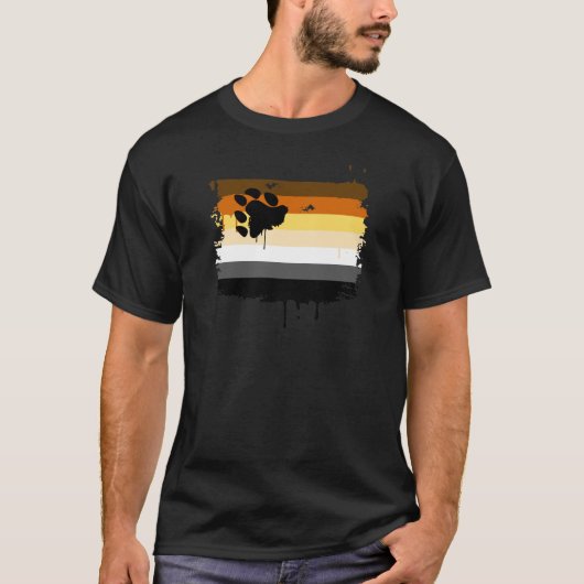 BEAR FLAG DRIPPING T-Shirt (Vorderseite)
