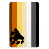 BEAR FLAG ORIGINAL -.pnng Magnet (Vertikal)