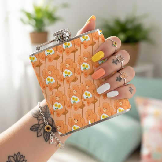 Bear Flask Flachmann