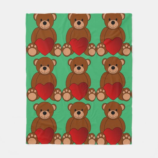 BEAR FLEECE BLANKET (Vorderseite)