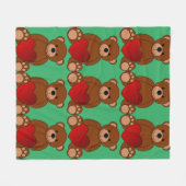 BEAR FLEECE BLANKET (Vorderseite (Horizontal))