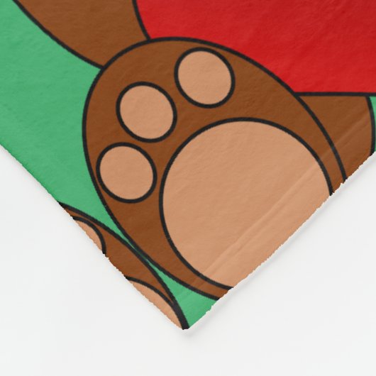 BEAR FLEECE BLANKET (Ecke)