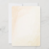 Bear Flying Baby Show (Bearly Wait Watercolor Tedd Einladung (Rückseite)