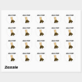Bear Foot Sticker (Blatt)