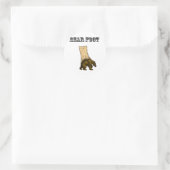 Bear Foot Sticker (Tasche)