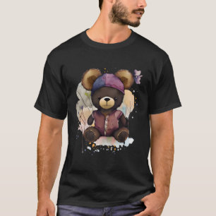 Bear for Kitten Colorful Kitty Adoption T-Shirt