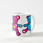 Bear Friends Coffee Tasse (VorderseiteRechts)