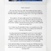 Bear Frohe Weihnachten 5 Fotos Festivals Newslette Dreifach Gefaltete Urlaubskarte (Innenseite Mitte)