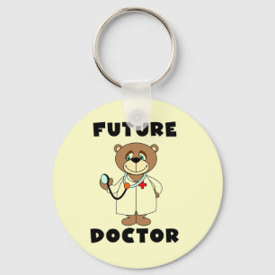 Bear Future Doctor Tshirts und Geschenke Schlüsselanhänger