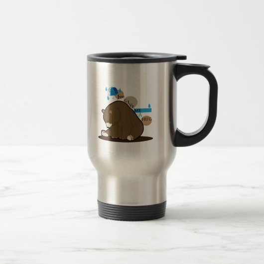 Bear(geben Sie mir einfach eine Umarmung) Reisebecher (Rechts)