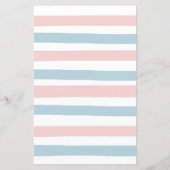 Bear Gender Reveal Balloon Bingo Games (Rückseite)