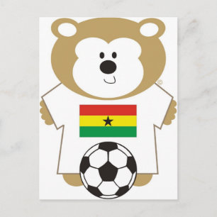 BEAR GHANA POSTKARTE