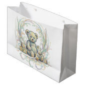Bear Gift Bag Große Geschenktüte (Vorderseite Schrägansicht)