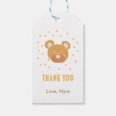 Bear Gift Tag Geschenkanhänger (Vorderseite)