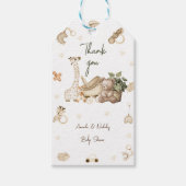 Bear Giraffe Toys Niedliches Kinderzimmer Kinderdu Geschenkanhänger (Vorderseite)