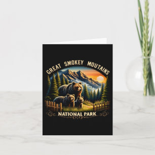 Bear Great Smokey Mountains National Park Black Be Karte
