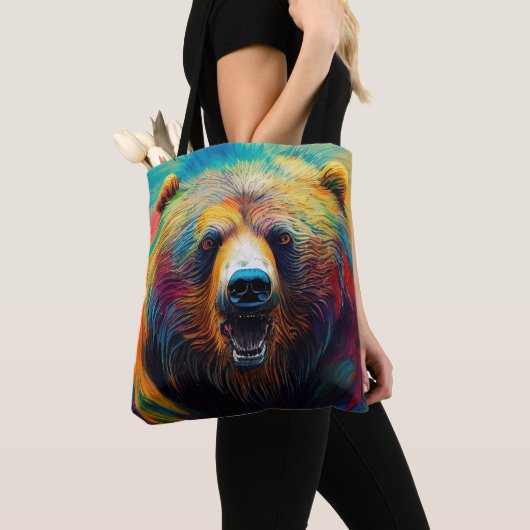 Bear Grizzy Animal Discovery Adventure Nature Pla Tasche (Von Nahem)