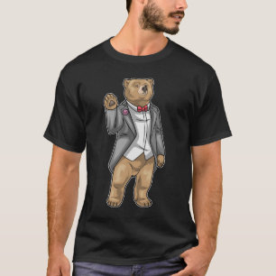 Bear Groom Jacket Wedding T-Shirt