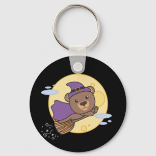 Bear Halloween Hexenkind Hexen Kostüm Schlüsselanh Schlüsselanhänger