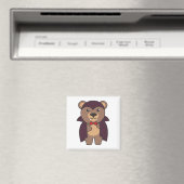 Bear Halloween Niedlich Devil Kids Vampir Kostüm Magnet (In Situ (Geschirrspüler))