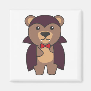 Bear Halloween Niedlich Devil Kids Vampir Kostüm Magnet