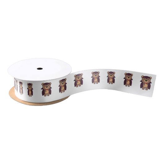 Bear Halloween Niedlich Devil Kids Vampir Kostüm Satinband (Spule)