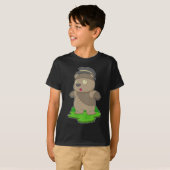 Bear Halloween Zombie T-Shirt (Vorne ganz)