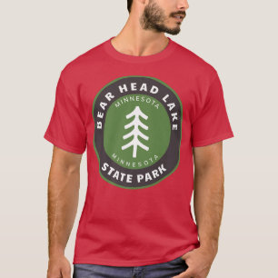 Bear Head Staat Park Minnesota MN Forest Tree T-Shirt