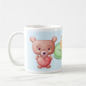 Bear Heart Collection - Blau Kaffeetasse (Links)