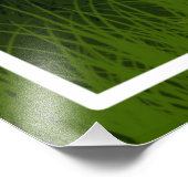 Bear Holding Bouquet Blume Fotodruck (Ecke)