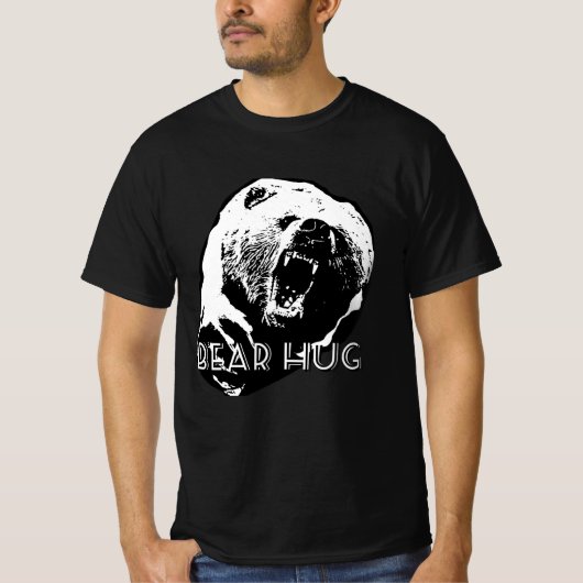 Bear Hug Funny T-Shirt (Vorderseite)