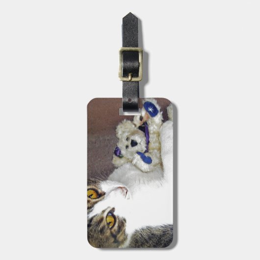 Bear Hug Gepäckanhänger (Vorderseite vertikal)