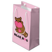 Bear Hug Geschenktasche Kleine Geschenktüte (Rückseite Schrägansicht)