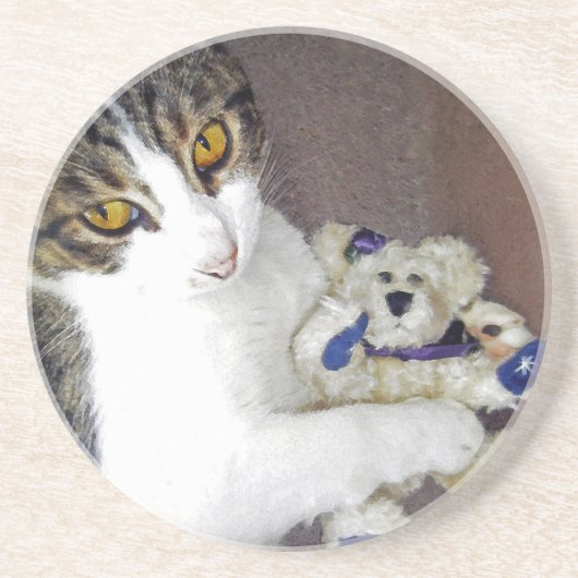 Bear Hug Getränkeuntersetzer (Vorne)