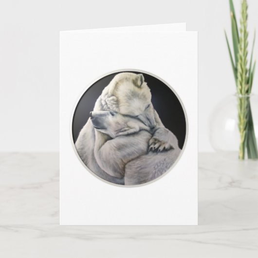 Bear Hug Karte (Vorderseite)