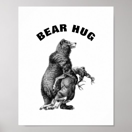 Bear Hug Poster (Vorne)