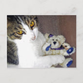 Bear Hug Postkarte (Vorderseite)