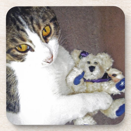 Bear Hug Untersetzer (Vorderseite)