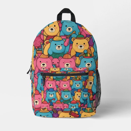 "Bear Hugs Bedruckter Rucksack (Vorderseite)