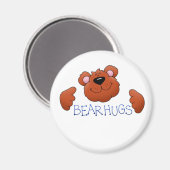 Bear Hugs - Magnet (Vorderseite/Rückseite)