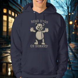 Bear Hugs on Demand! - Gemütlicher Bären-Hoodie Hoodie