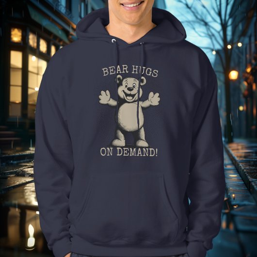 Bear Hugs on Demand! - Gemütlicher Bären-Hoodie Hoodie