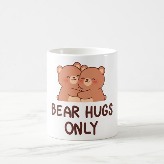 Bear Hugs Only Kaffeetasse (Mittel)
