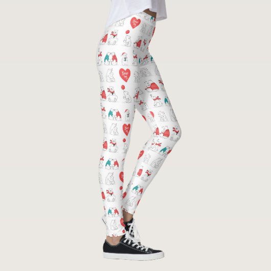 Bear Hugs Polar Bears Leggings (Rechts)