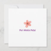 Bear Hugs und Niedliche Vibes Card (Rückseite)