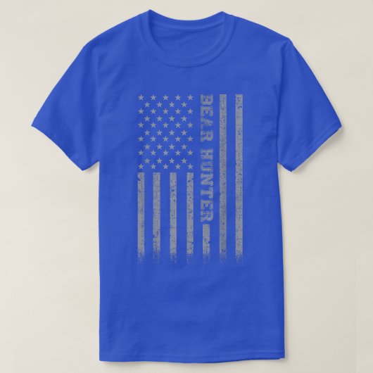Bear Hunter American Flag T-Shirt (Design vorne)