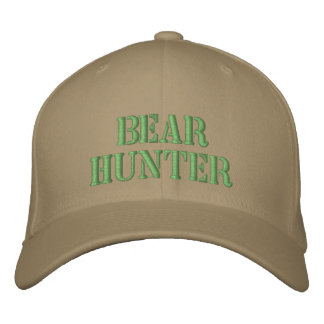 Bear Hunter Bestickte Baseballkappe