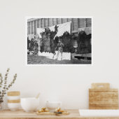 Bear Hunting Alaska 1906 Poster (Küche)