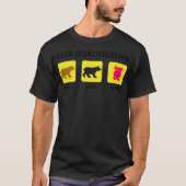 Bear Identification Funny T-Shirt (Vorderseite)