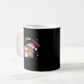 Bear I'm Snow Niedlich Snowman Snow Pun Kaffeetasse (Vorderseite Links)